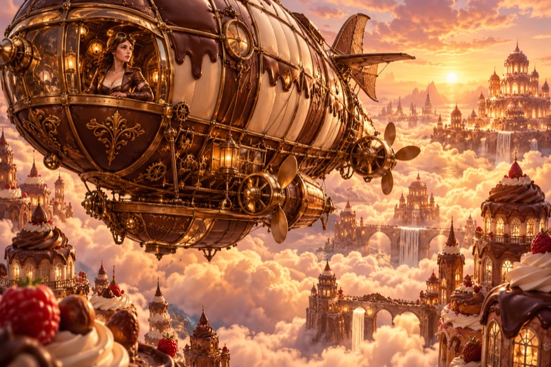 Cocoa Cloudliner illustrated cover