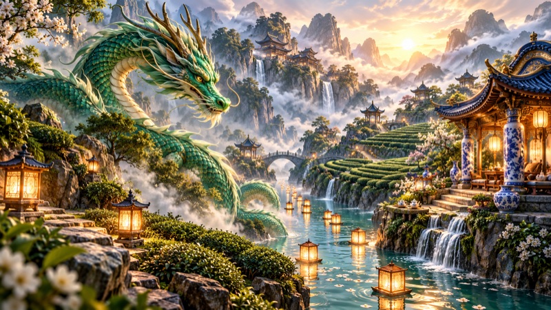 Jade Lantern Run illustrated cover