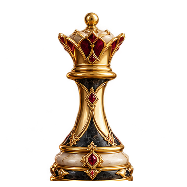 gold queen piece