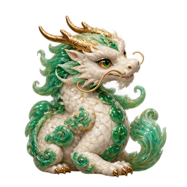 Porcelain dragon