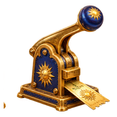 brass ticket punch